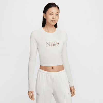 Nike Sportswear Chill Knit Women's Slim Long-Sleeve Cropped